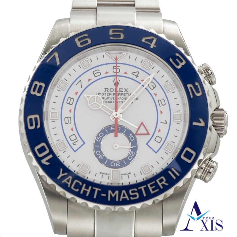 ロレックス 116680 ヨットマスター2 ホワイト ステンレススチール