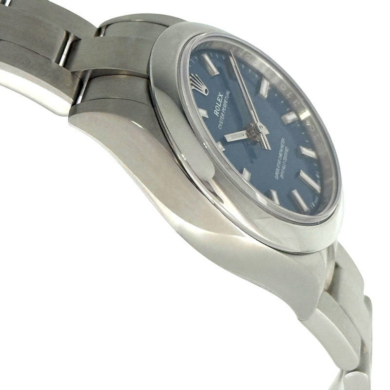 Rolex 276200 Oyster Perpetual Warranty 2025 Blue Stainless Steel