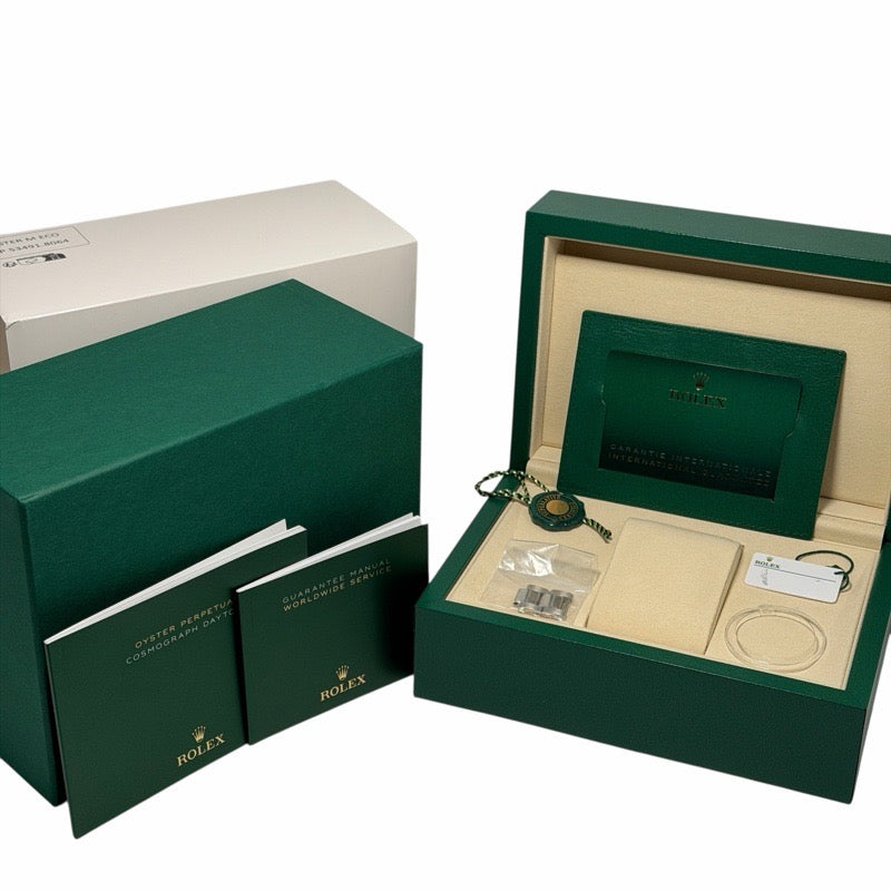 ロレックス 126500LN デイトナ 保証書2025年 ホワイト ステンレス