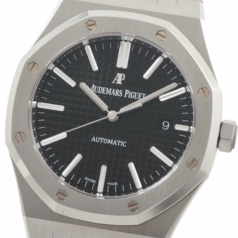 オーデマ・ピゲ 15400ST.OO.1220ST.01 ロイヤルオーク ブラック ステンレス