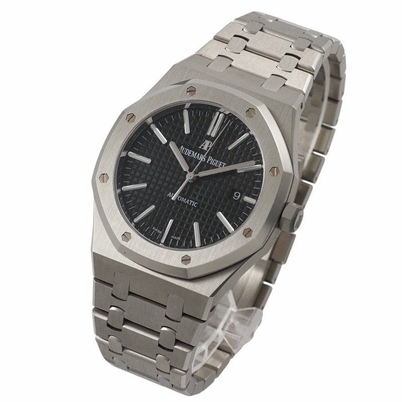 オーデマ・ピゲ 15400ST.OO.1220ST.01 ロイヤルオーク ブラック ステンレス