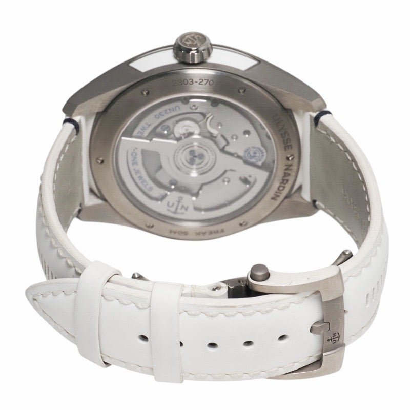 Ulysse Nardin 2303-270/00 Freak X Ice 全球限量版 100 枚,白色钛金属