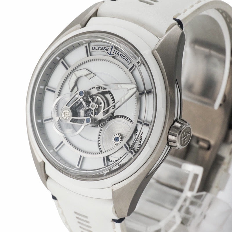 Ulysse Nardin 2303-270/00 Freak X Ice 全球限量版 100 枚,白色钛金属