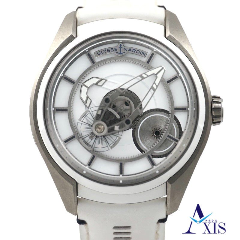 ユリス・ナルダン 2303-270/00 フリーク X アイス 世界限定100本 ホワイト チタン