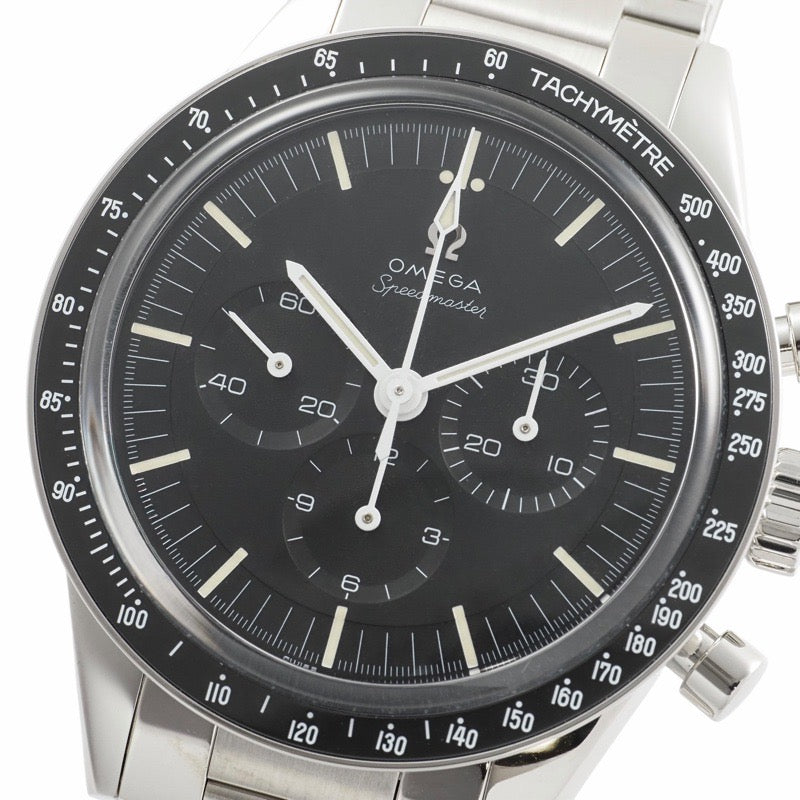 【未使用】オメガ 311.30.40.30.01.001 スピードマスター キャリバー 321 ブラック ステンレス