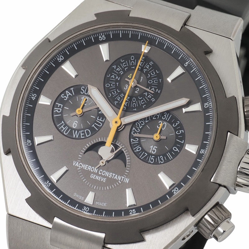 ヴァシュロン・コンスタンタン 49020/000W-9656 オーヴァーシーズ パーペチュアルカレンダー クロノグラフ グレー ステンレス