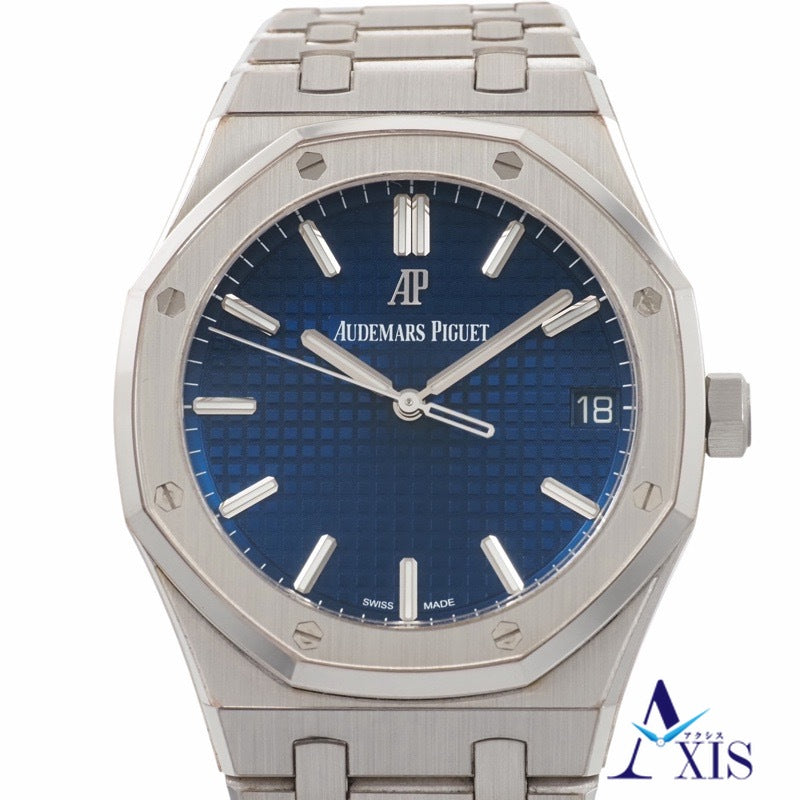 Audemars Piguet 15503BC.OO.1220.BC.01 Royal Oak, Limited Edition of 300 pieces, Blue and White Gold