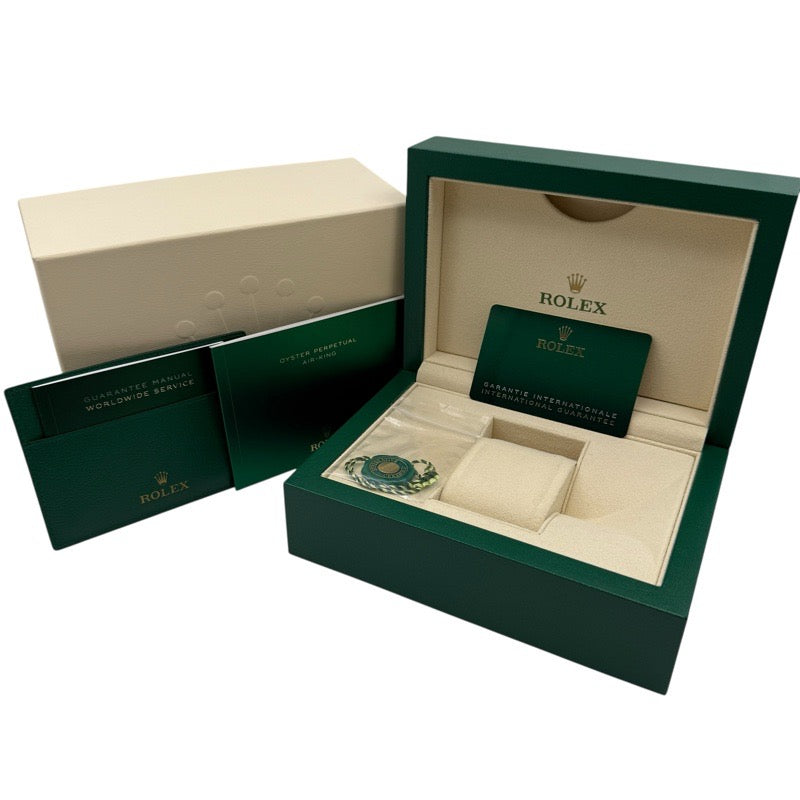 Rolex 116900 Air King Warranty 2021 Black Stainless Steel