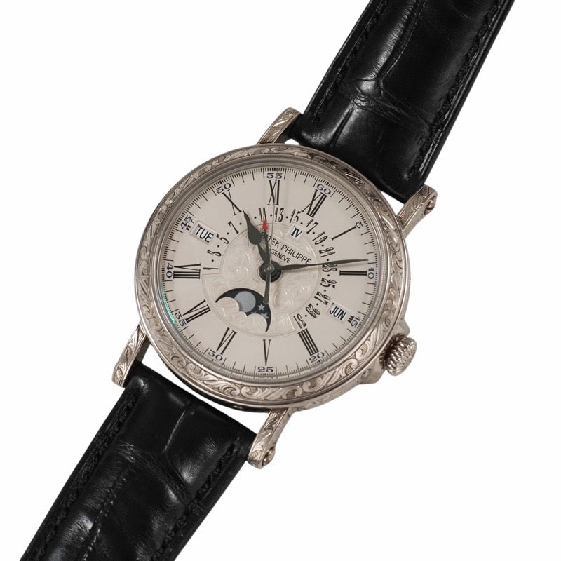 パテックフィリップ 5160G-001 グランドコンプリケーション シルバー ホワイトゴールド