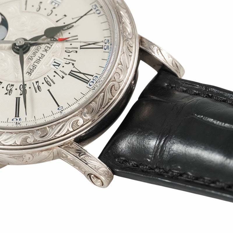 パテックフィリップ 5160G-001 グランドコンプリケーション シルバー ホワイトゴールド