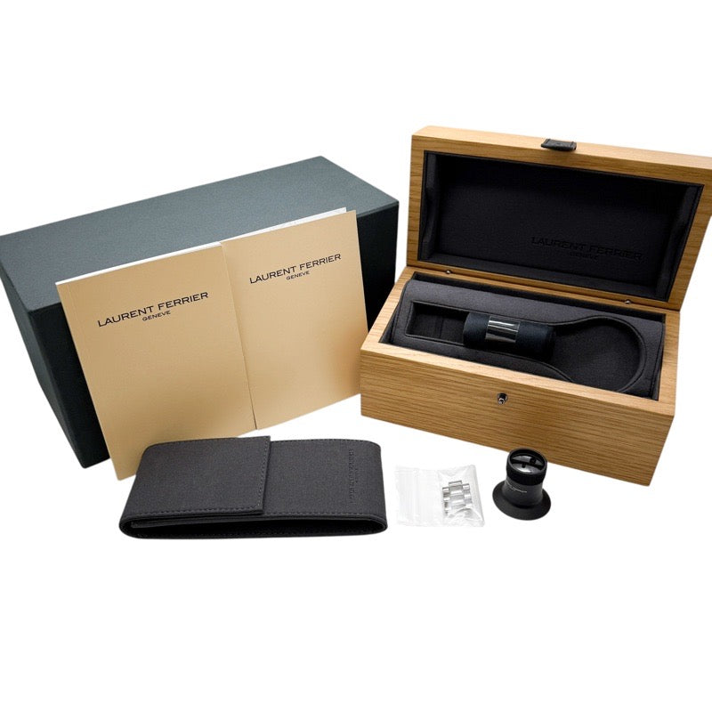 ローラン フェリエ LCF040.T1.C1GC5.1 スポーツ オート 保証書2025年 ブルー チタン