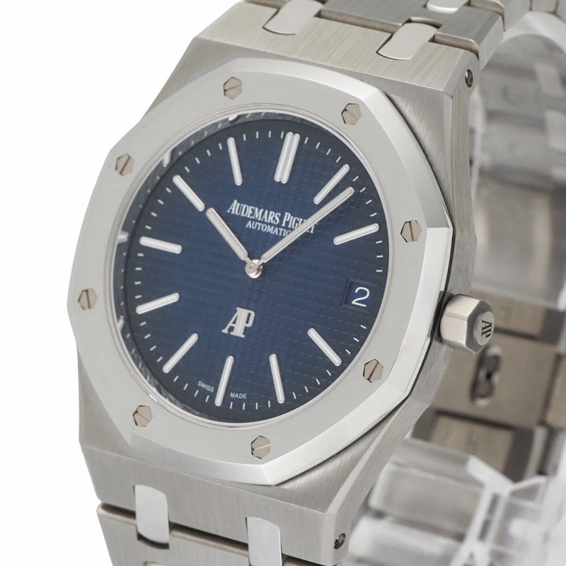 オーデマ・ピゲ 15202IP.OO.1240IP.01 ロイヤルオーク ジャンボ エクストラシン 250本限定 ブルー チタン