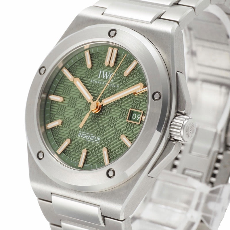 IWC IW328908 インヂュニア オートマティック 40 グリーン ステンレス