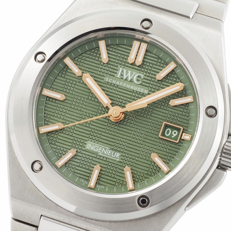 IWC IW328908 インヂュニア オートマティック 40 グリーン ステンレス