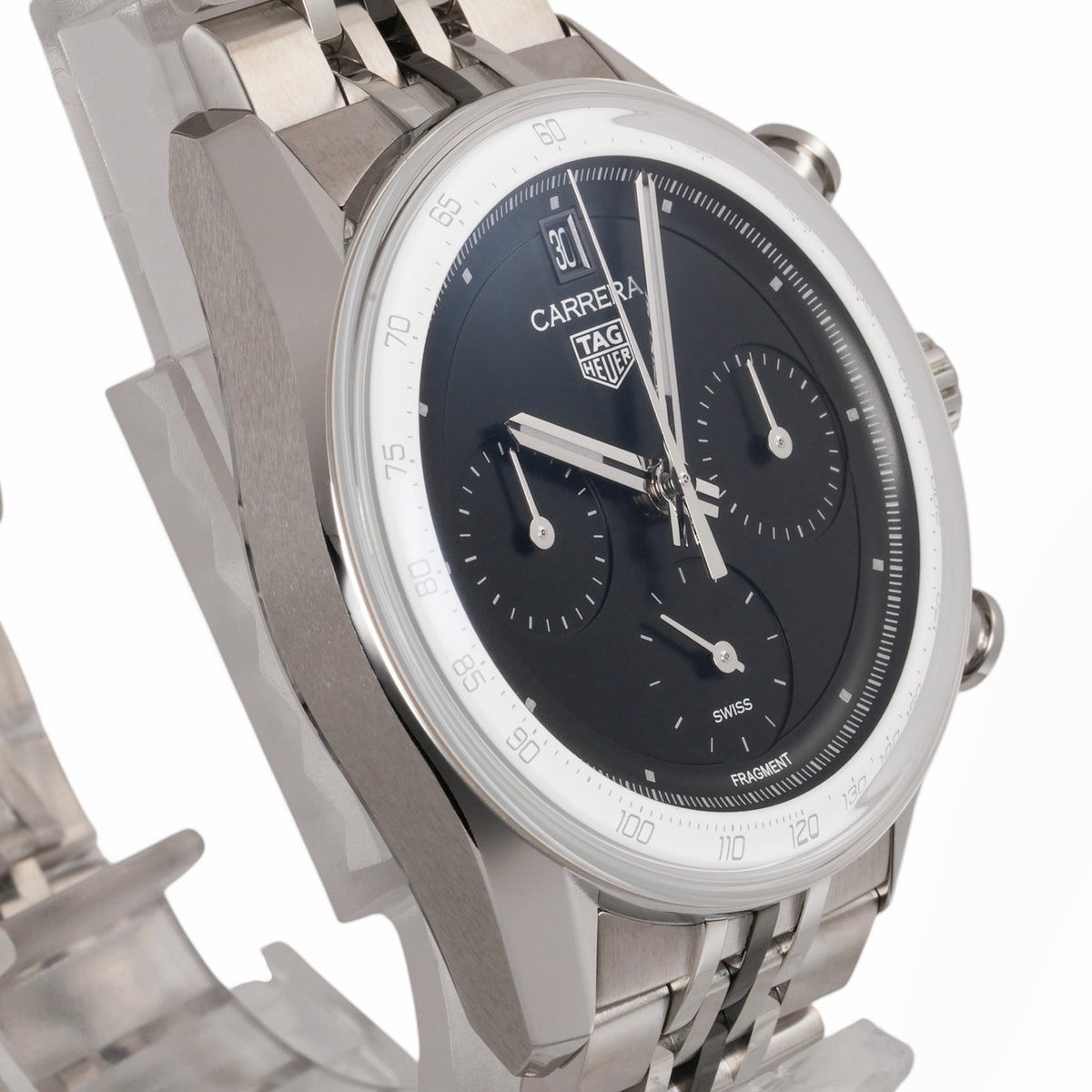 タグホイヤー CBS221B.BA0045 カレラ クロノグラフ × fragment 限定モデル 中古 腕時計 画像6