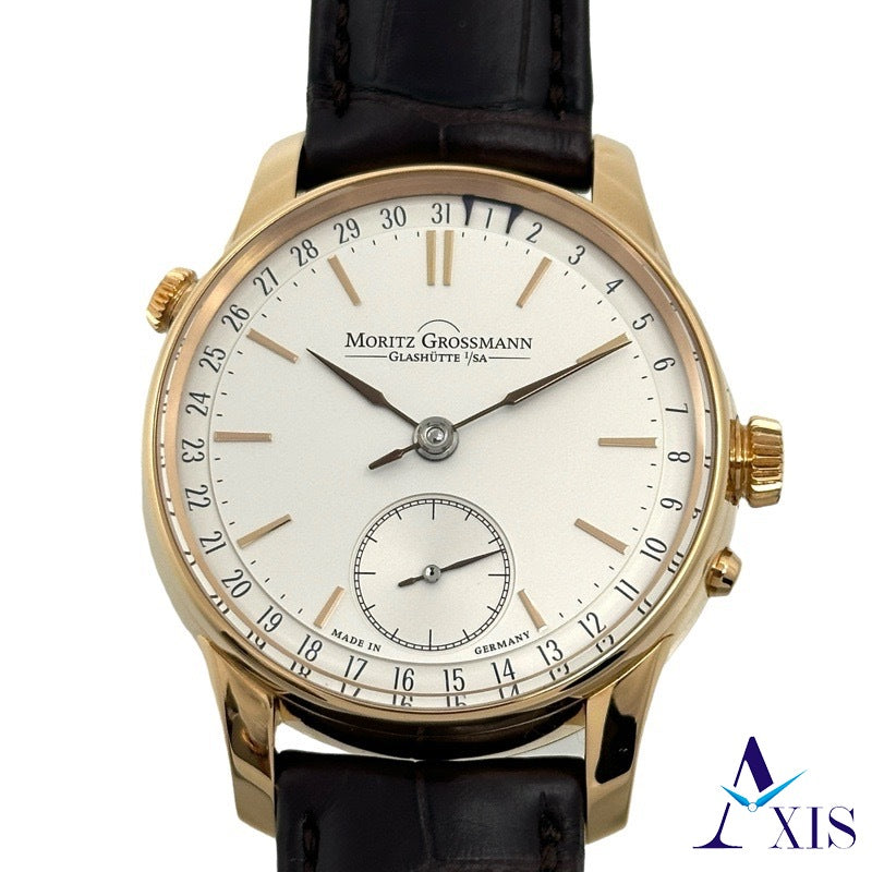 【モリッツ グロスマン 最終値下げ】 MG-000854 アトゥム デイト シルバー ピンクゴールド