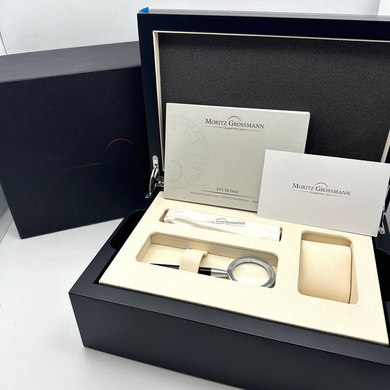 【モリッツ グロスマン 最終値下げ】 MG-000854 アトゥム デイト シルバー ピンクゴールド