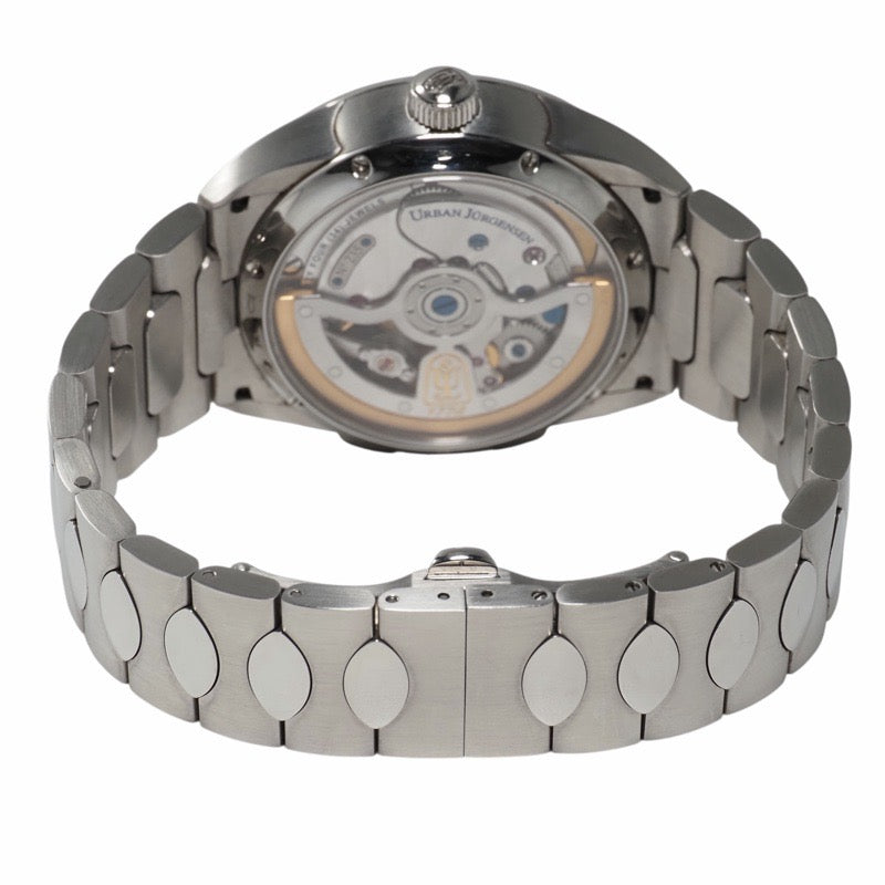 ウルバン ヤーゲンセン 5541-SS-L333CSU ワン GMT ブルー ステンレス