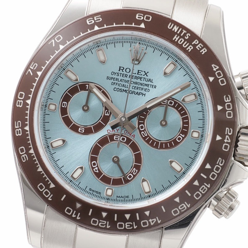 ロレックス 116506 デイトナ アイスブルー プラチナ
