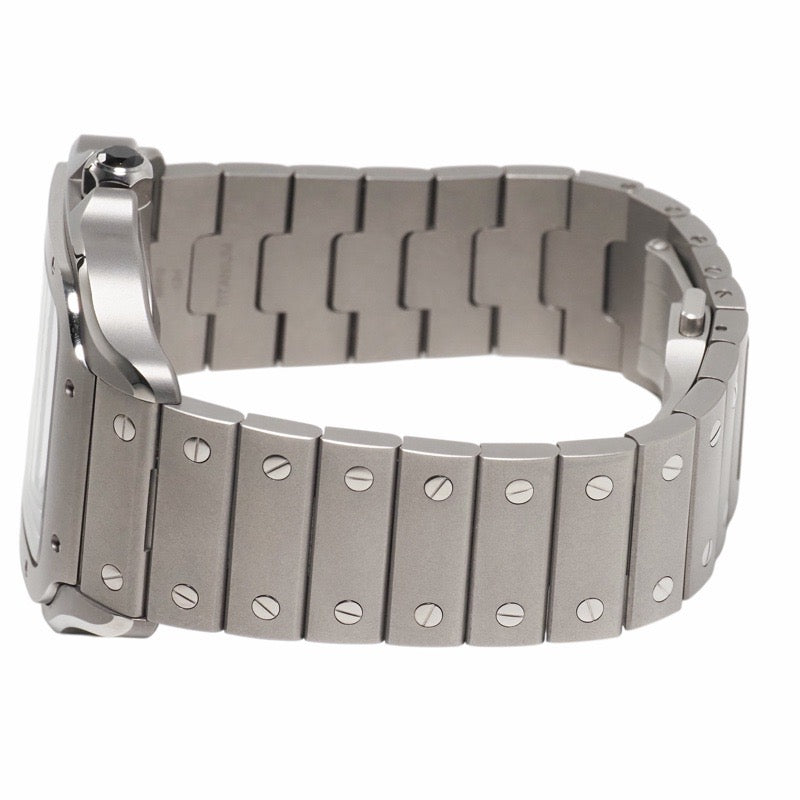 カルティエ WSSA0089 サントス ホワイト チタン