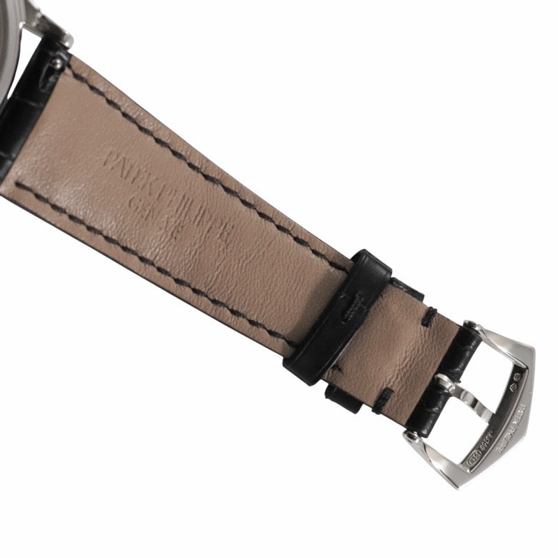 パテックフィリップ 6119G-001 カラトラバ 保証書2021年 グレー ホワイトゴールド