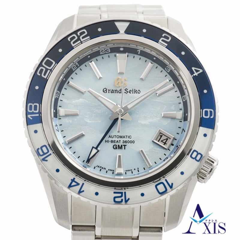 Grand Seiko SBGJ275 Mechanical Hi-Beat 36000 GMT 25th Anniversary Model Sky Blue Stainless Steel