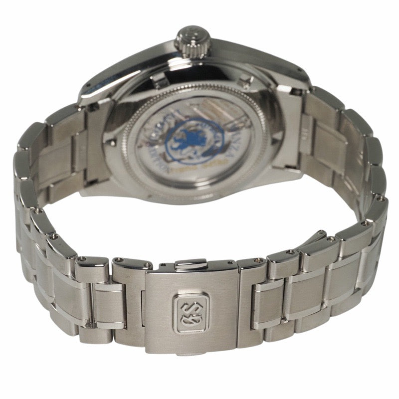 【全新未使用】精工 Grand Seiko SBGH315 Heritage 系列机械表,高频 36000 机芯,银座限量版(400 枚),蓝色不锈钢表壳