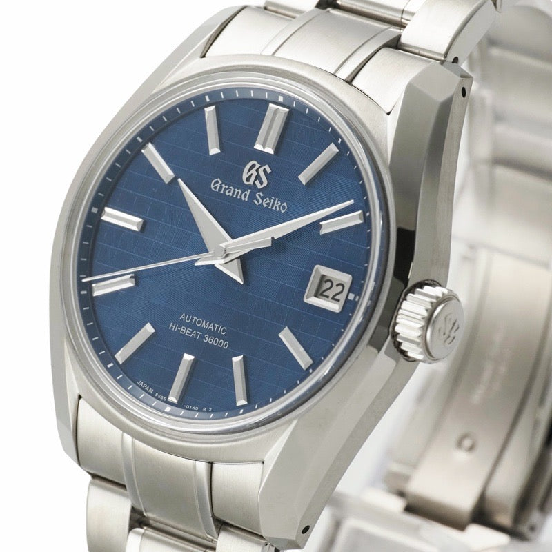 【全新未使用】精工 Grand Seiko SBGH315 Heritage 系列机械表,高频 36000 机芯,银座限量版(400 枚),蓝色不锈钢表壳