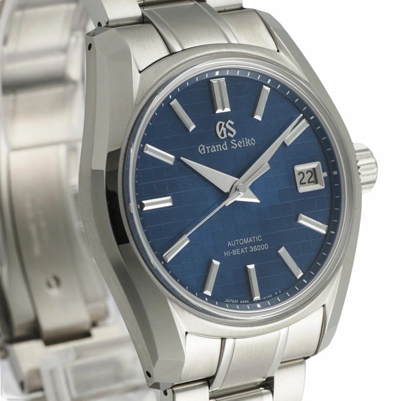【全新未使用】精工 Grand Seiko SBGH315 Heritage 系列机械表,高频 36000 机芯,银座限量版(400 枚),蓝色不锈钢表壳