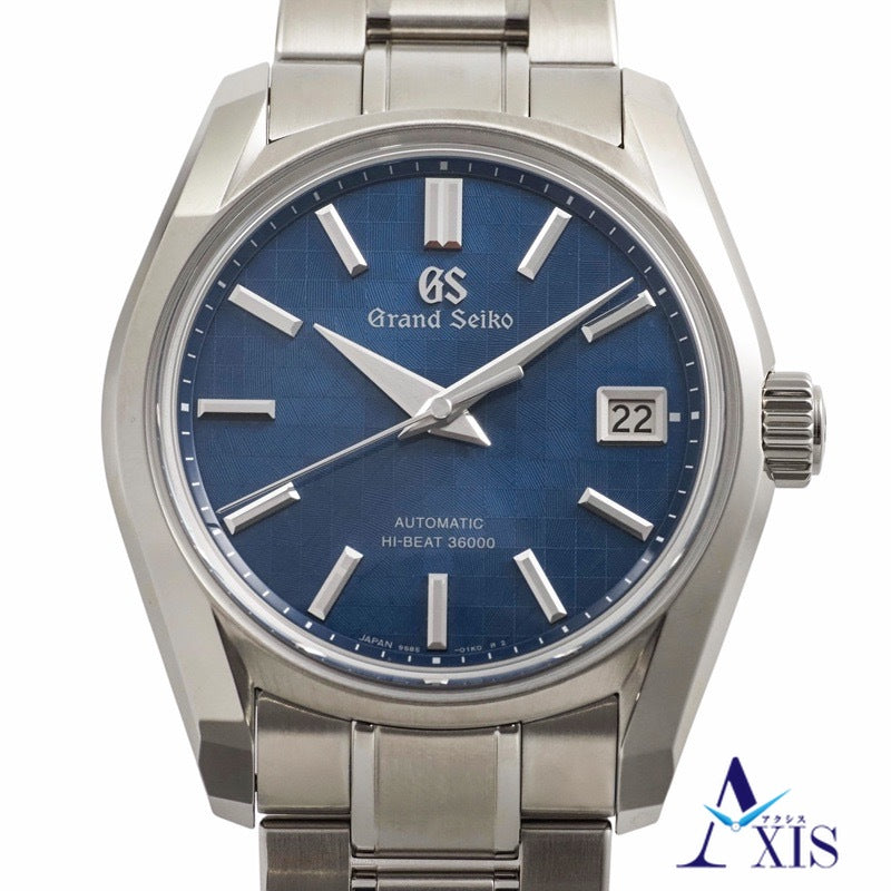 【全新未使用】精工 Grand Seiko SBGH315 Heritage 系列机械表,高频 36000 机芯,银座限量版(400 枚),蓝色不锈钢表壳