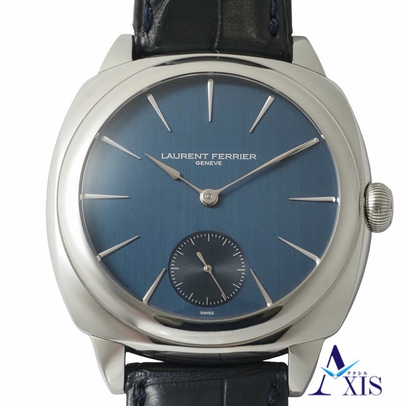 Laurent Ferrier LCF013.AC.CG2 方形微型转子腕表,蓝色,不锈钢