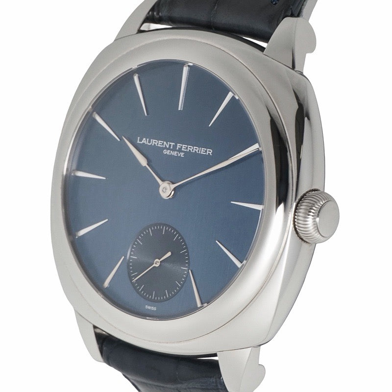 Laurent Ferrier LCF013.AC.CG2 方形微型转子腕表,蓝色,不锈钢