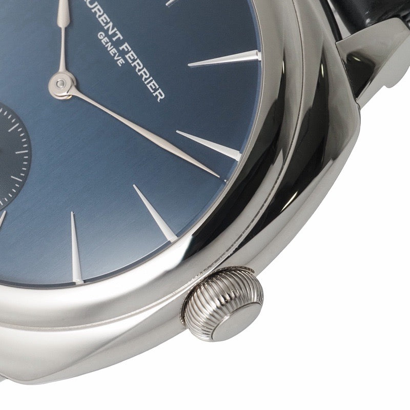 Laurent Ferrier LCF013.AC.CG2 方形微型转子腕表,蓝色,不锈钢