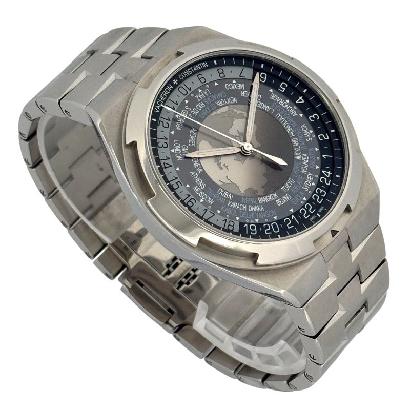 Vacheron Constantin 7700V/110A-B172 Overseas World Time Blue Stainless Steel