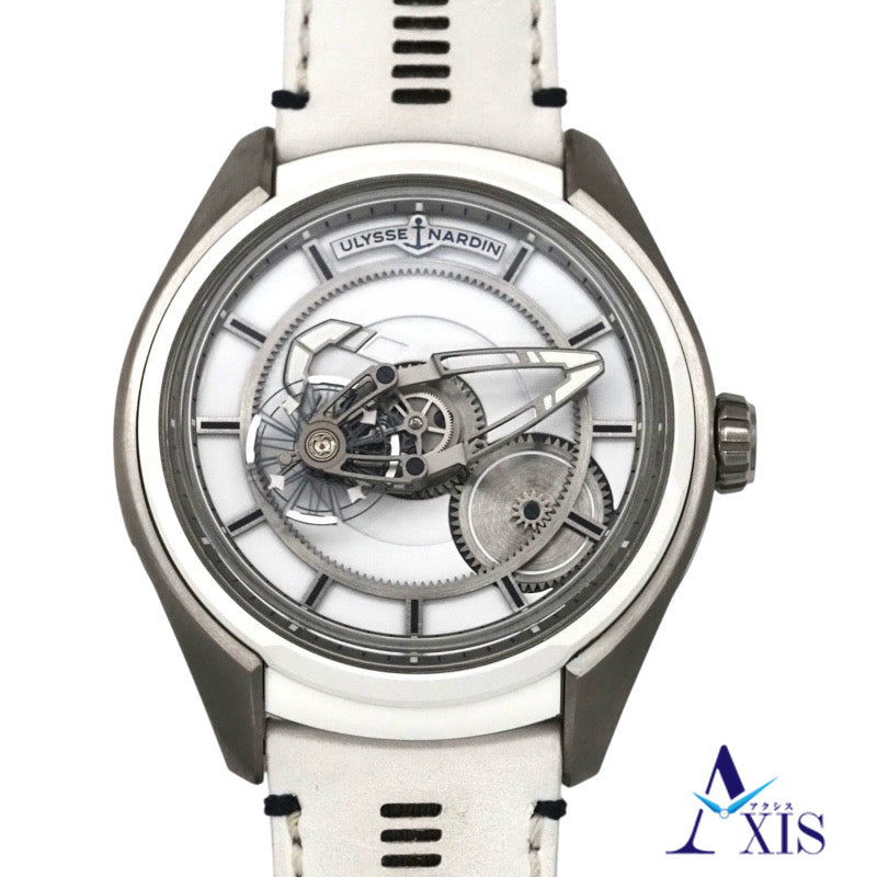 Ulysse Nardin 2303-270/00 Freak X Ice 全球限量版 100 枚,白色钛金属