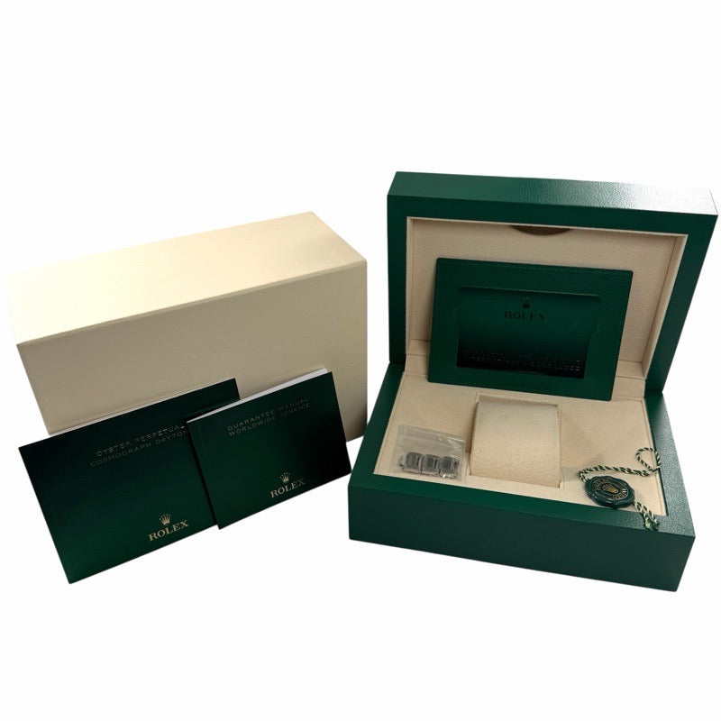 ロレックス 126500LN デイトナ 保証書2024年 ホワイト ステンレス