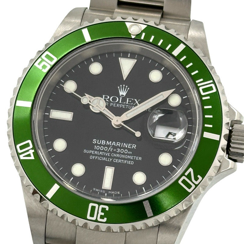 ロレックス 16610LV グリーン サブマリーナ