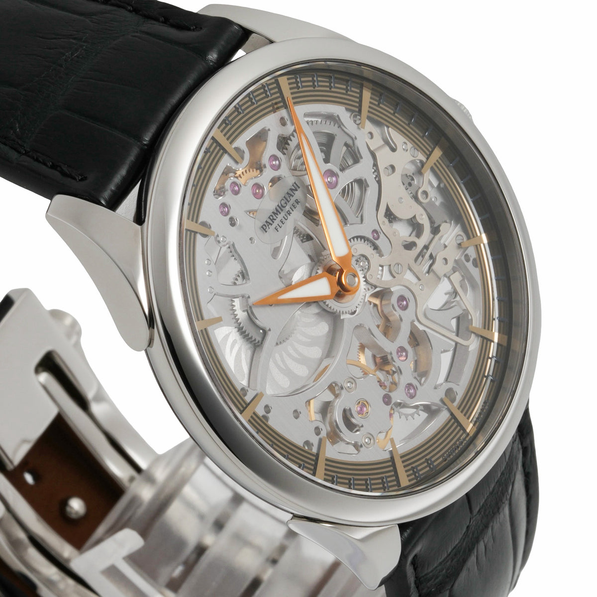 Parmigiani Fleurier PFC289-0002801-XA1442 Tonda 1950 Skeleton Skeleton Stainless Steel