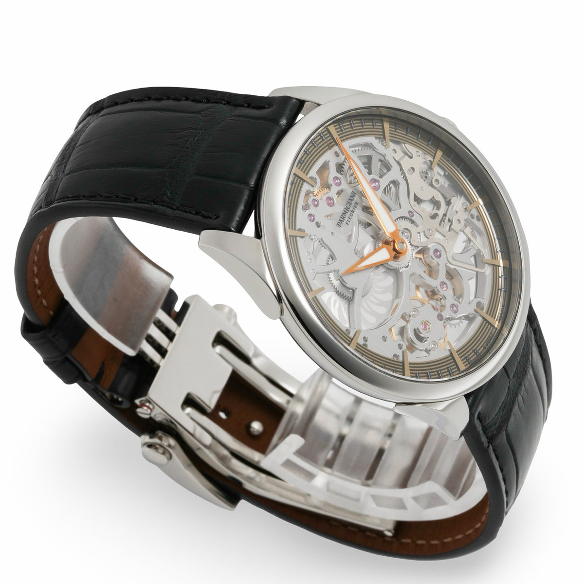Parmigiani Fleurier PFC289-0002801-XA1442 Tonda 1950 Skeleton Skeleton Stainless Steel