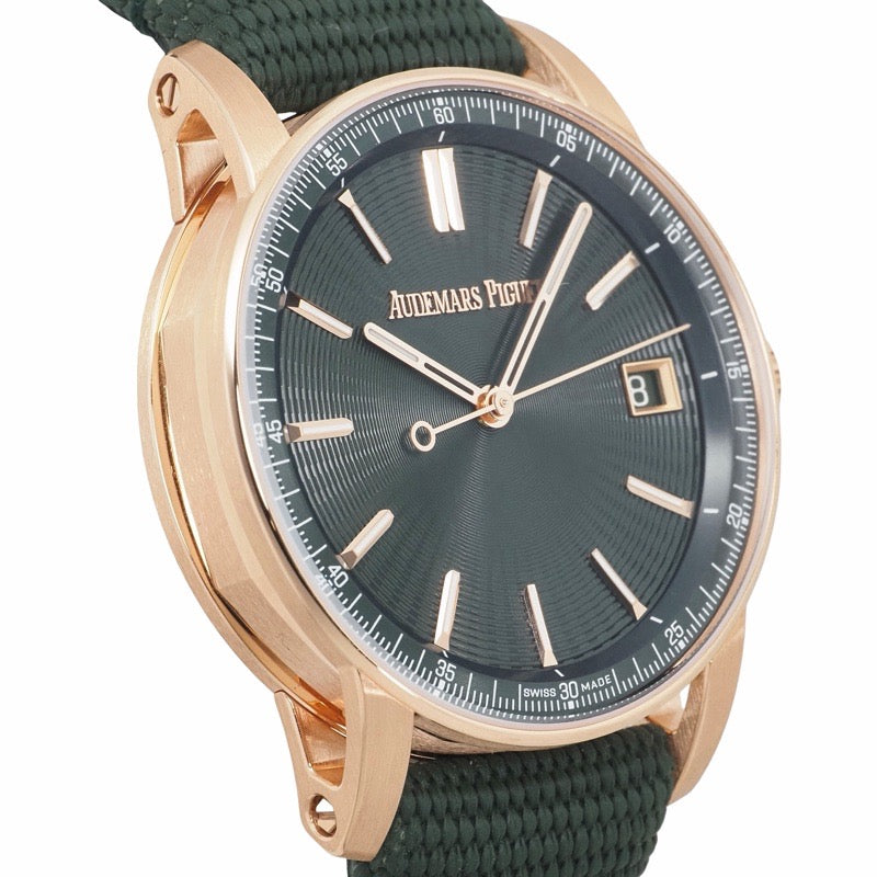 Audemars Piguet 15210OR.OO.A056KB.01 Code 11.59 Green Pink Gold