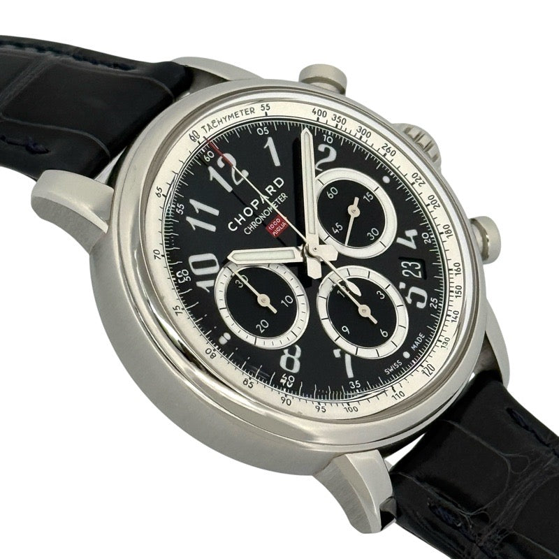 萧邦 168619-3006 Mille Miglia 经典计时码表 JX7 黑色不锈钢