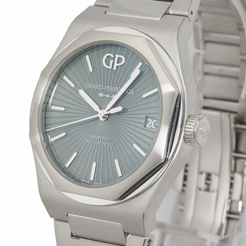 ジラール・ペルゴ 81010-11-3475-1CM ロレアート 42mm インフィニットグレー グレー ステンレス