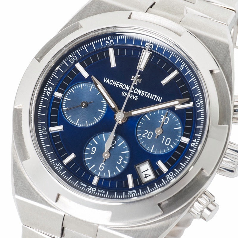 Vacheron Constantin 5500V/110A-B148 Overseas Chronograph Blue Stainless Steel