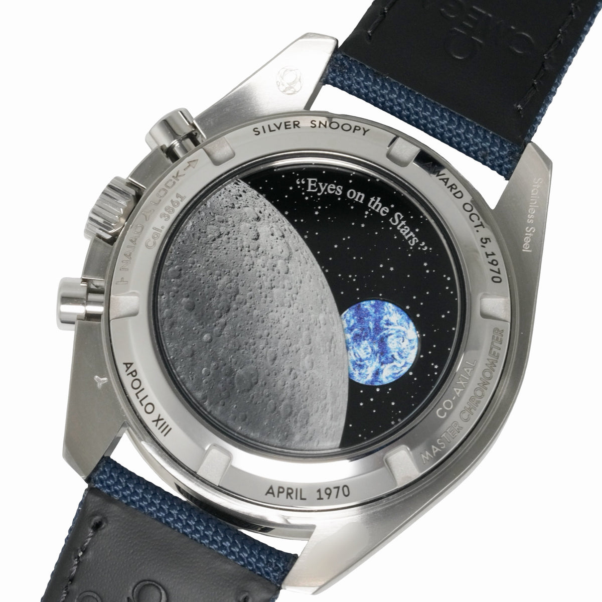 Omega 310.32.42.50.02.001 Speedmaster 50th Anniversary Model Snoopy Award Silver Stainless Steel