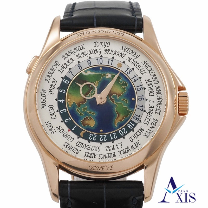 百达翡丽 5131R-010 World Time Cloisonné 景泰蓝 玫瑰金