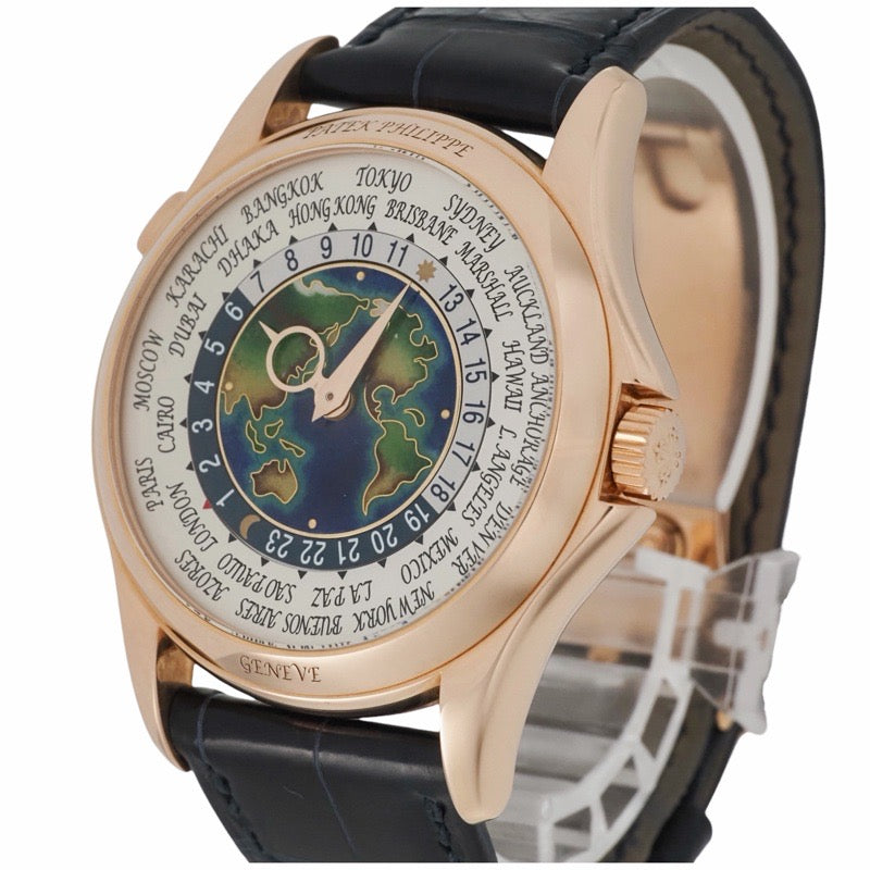 Patek Philippe 5131R-010 World Time Cloisonné Cloisonné Rose Gold