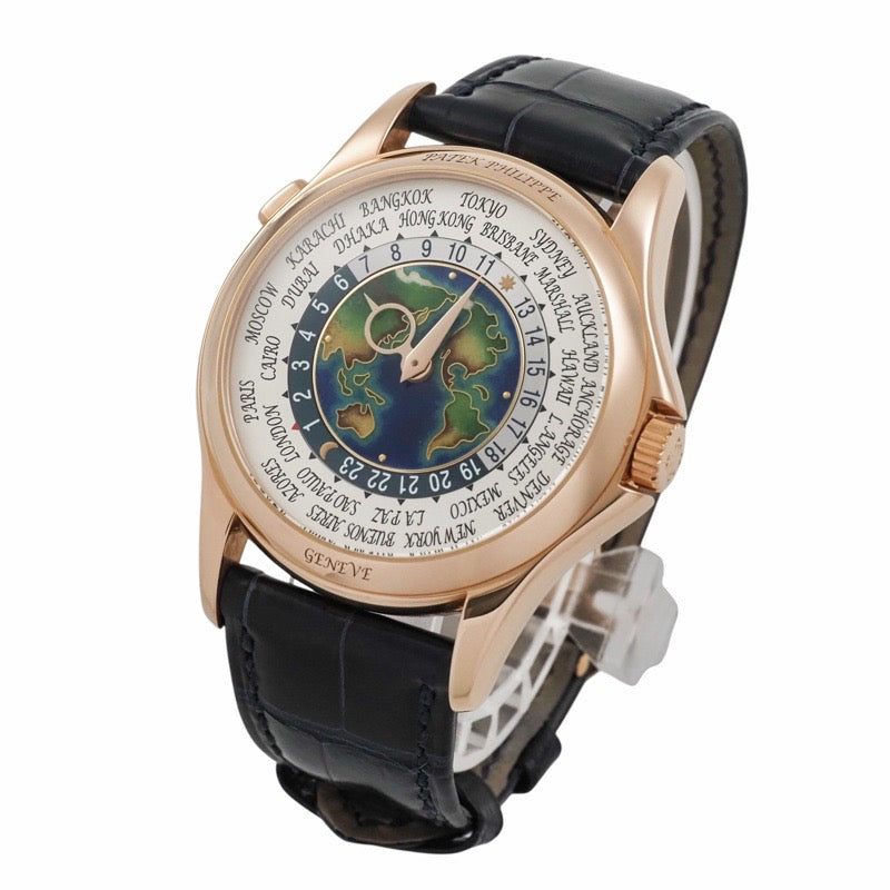 パテックフィリップ 5131R-010 ワールドタイム クロワゾネ クロワゾネ ローズゴールド