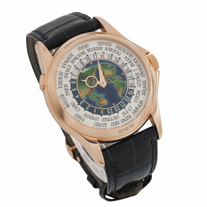百达翡丽 5131R-010 World Time Cloisonné 景泰蓝 玫瑰金