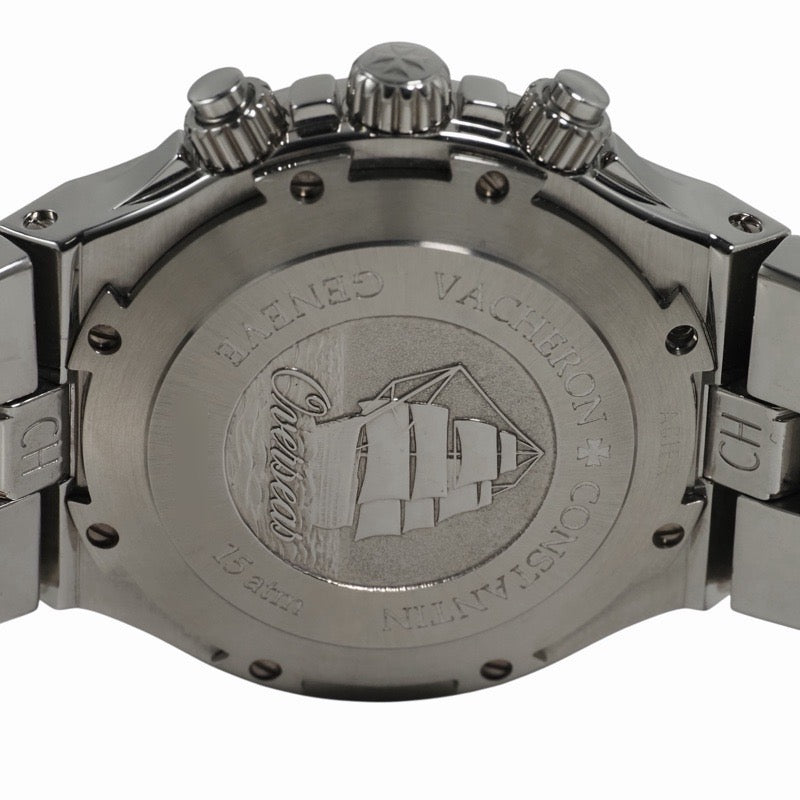 ヴァシュロン・コンスタンタン 49140/423A-8790 オーバーシーズ クロノグラフ シルバー ステンレス