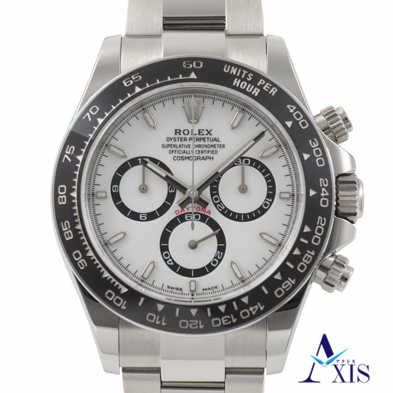 Rolex 126500LN Daytona Warranty 2025 White Stainless Steel